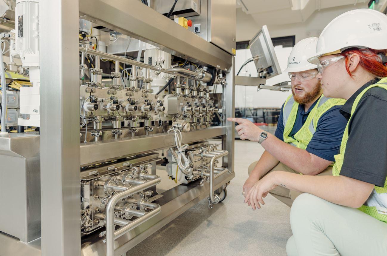 Sequence Inc Trainees in Manufacturing Area